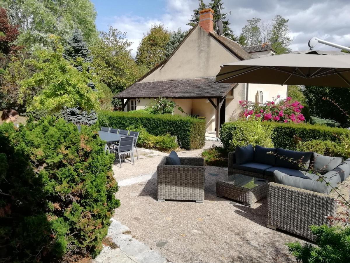 Gite Haut De Gamme Pres De L'Abbaye De Noirlac - Sejour Tout Confort Avec Jardin Et Terrasses - Fr-1-586-13 Bruere-Allichamps Bagian luar foto